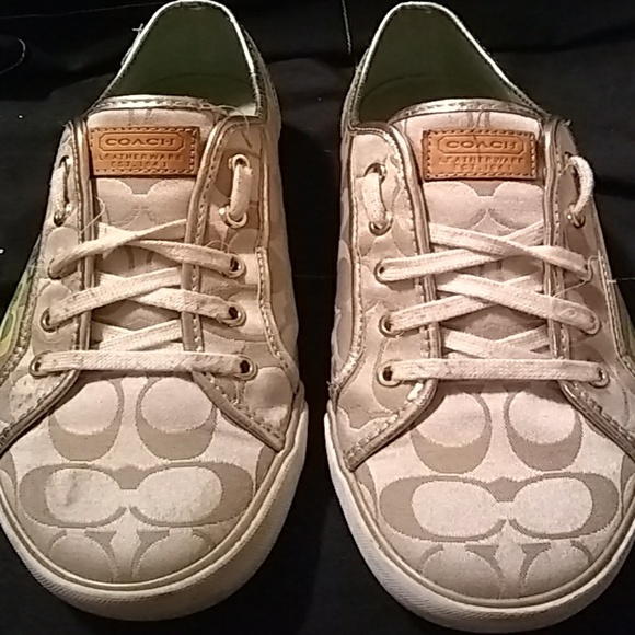 Coach Metallic Sneakers - Picture 4 of 8